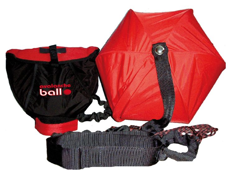 Avalanche Ball mit Systemtasche, Leine und Bauchgurt